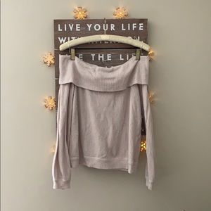 Abercrombie off the shoulder sweater